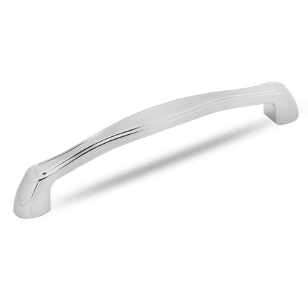 Furniture handle RS193CP, m/o 128 mm, chromium color-1