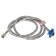 Flexible Aquakratos, scheduler nut, 200 cm, stainless steel, with a key to installation