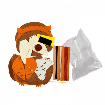 Set for creativity "Toy for sewing. Owl"-2