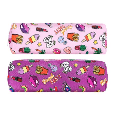 School "Stickers", on a zipper, mix