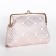 Cosmetic bag on the farmar, white color