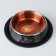 A bowl with a non -slip base decorative color, 230 ml, black