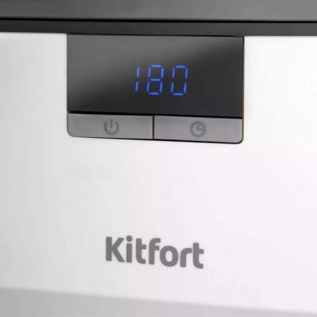 Ultrasonic sink KitFort KT-6436, 50 W, 0.5 l, white-black-3