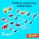 Set of marine animals "Underwater World", 18 figures, decor