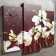 Walls are wall, modular, series: flowers, "white orchids", 60x80 cm