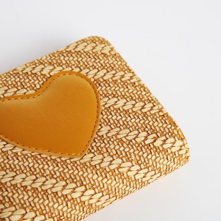 Children's wallet with lightning, yellow color-2
