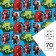 Packaging paper, 70x100 cm, Avengers