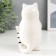 Souvenir Ceramics "Cat with heart" White-black with gold 15x8.2x7.8 cm 6436041