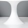 Table lamp 1340001 1HE14 15W white d = 19.5 height 28 cm Risalux