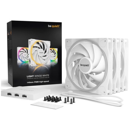 Fans for the BE Quiet housing! Light Wings White Pwm High-Speed ​​3x140mm BL103-5