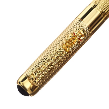 Handle Gift Roller in the leatherette case Dragon Gold Corps-4
