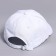 Baby cap for girls, white pp 54cm