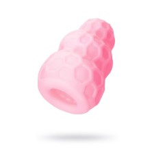 Masturbator A-Toys Flaff, TPE, Pink color, 8cm, D 2.9 cm
