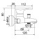 Accoona A6061 bath mixer, single -leaf, silumin, chrome