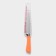 Knife Kitchen shade "Rich", blade 12.5 cm, color orange color