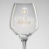A glass for wine in gift packaging "To relieve stress", 350 ml