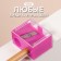 Cosmetic sharpener, with a lid, double, mix color