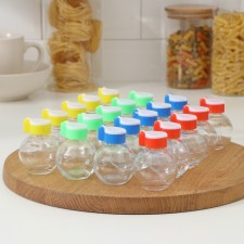 A set of glass beds of the share 