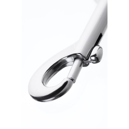 Bilateral carabiner TOFYA METAL, silver color-2