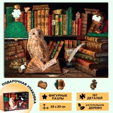 Puzzle wooden figured 