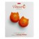 Notebook A5, 48 sheets Vitamin C cell, covered cardboard, selective varnish, rounded corners, block 65 g/m2, 5 species mix