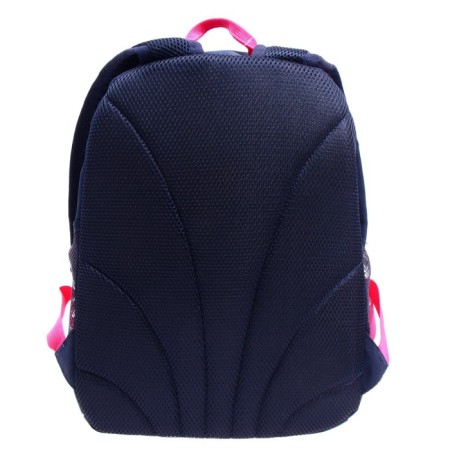 School backpack, 38 x 28 x 18 cm, Grizzly 363, ergonomic back, dark blue/rose RG-363-9_1-5