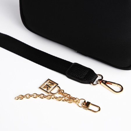 Female textile bag NK Classics, 19x14x6 cm, black-6