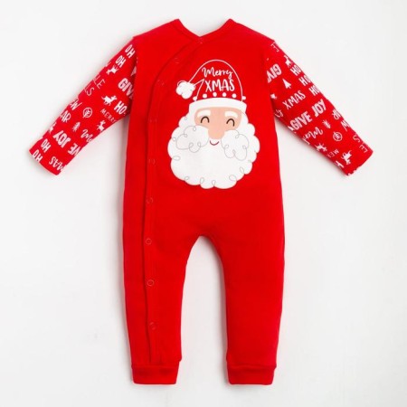 Combineson crumb I "Happy Winter 2", height 62-68 cm, red