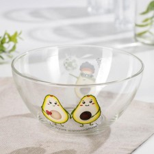 Avocado salad bowl, 800 ml, D = 15.5 cm, Mix drawing