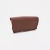 A case for glasses on the button, brown color