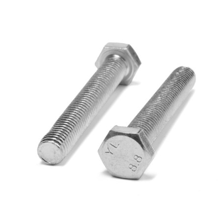 Bolt "Tundra Krep", with a hexagonal head, galvanized, Din933, M12x80 mm, 1 kg-2