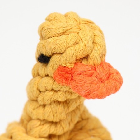 Cable toy "chicken" up to 110 g, 14*9 cm, yellow-4
