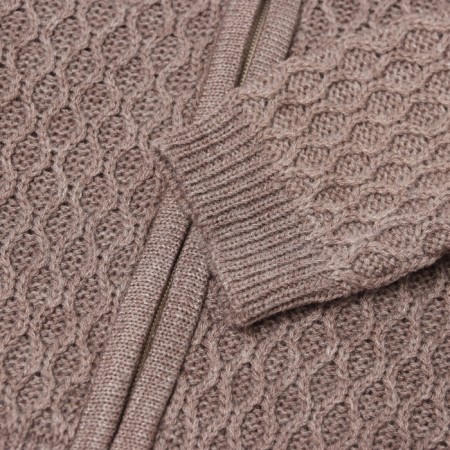 Jumper Children's Knitted Minaku, coffee color, height 74-80 cm-8
