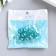 Beads for creativity Plastic "Blue Blue" set of 20 g 1.6x1.6 cm