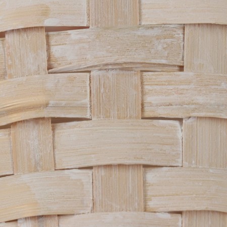 Wicker basket, D18 x15x50, peach, bamboo-4