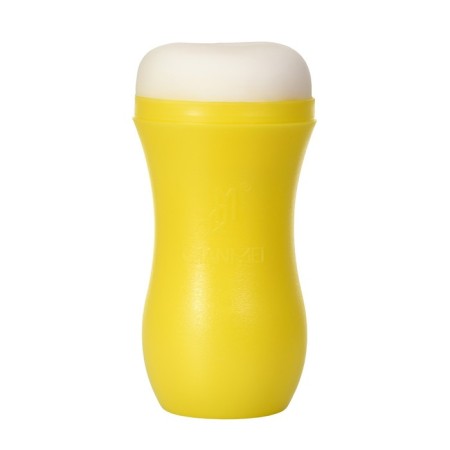 Masturbator Toyfa A-Toys Dion, TPE, anus, yellow/bodily color, 14 cm-2