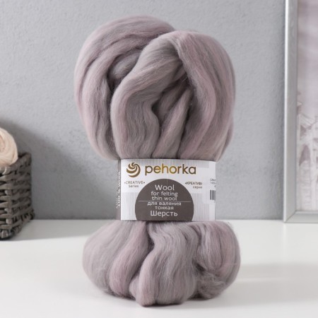 Fasting wool 100% thin wool 50g (1405 Angora)