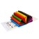 Colored paper A4, 10 colors, 10 sheets, erichkrause, bilateral, non -nominated, on gluing, density 80 g/m2, crafts of crafts