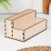 Organizer of a wooden kitchen, 16 × 9.5 × 8 cm