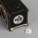 LED suspension "Black Tower of Ghosts" 6.5 × 17.5 × 6.5 cm, plastic, batteries LR1130x3, glow warm white