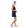 Night shirt female, dark blue color, size 52