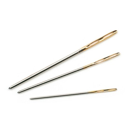 Rinewood needles with double ear No. 15/17/20, 6 pcs. packaged-1