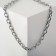 Necklace "Golden chain" braid, silver color, 45 cm