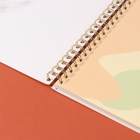 Photo album on spirals 20 sheets "Ballerins and flowers" volumetric element + 4 tabs 24x24 cm-2