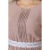 Female dress, size 50, beige color