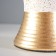 Gino table lamp E14 40W white-gold 22x22x30 cm Risalux