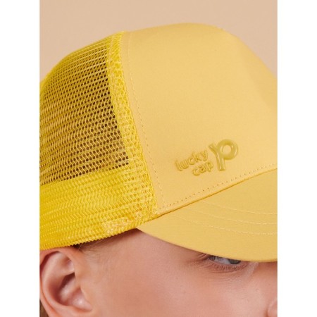 Children's cap, size 51-52, yellow color-2