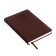 Leduced A5 Diary, 160 sheets, Devente.emblem, firm cover of artificial leather with foam, lies, block 70 g/m2, brown