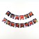 Paper garland on the Stars tape