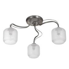 Cell chandelier Betty 3x40W E14 chrome 54x54x29 cm